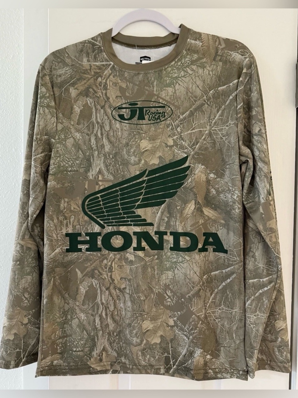 Honda Racing USA Realtree Camo Long Sleeve Shirt Men’s Small NWOT
